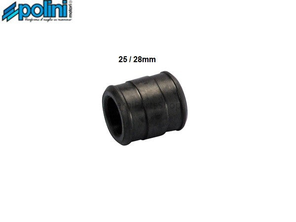 Polini uitlaat rubber 25/28mm tailpipe universeel