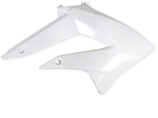 Derbi Senda DRD X-Treme radiateur kap rechts wit