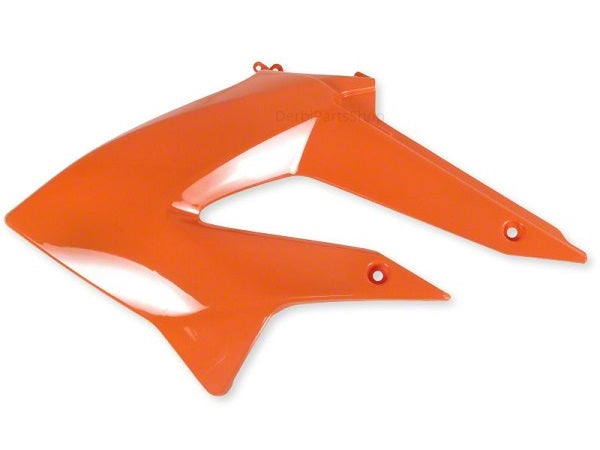 Derbi Senda DRD X-Treme radiateur kap links oranje