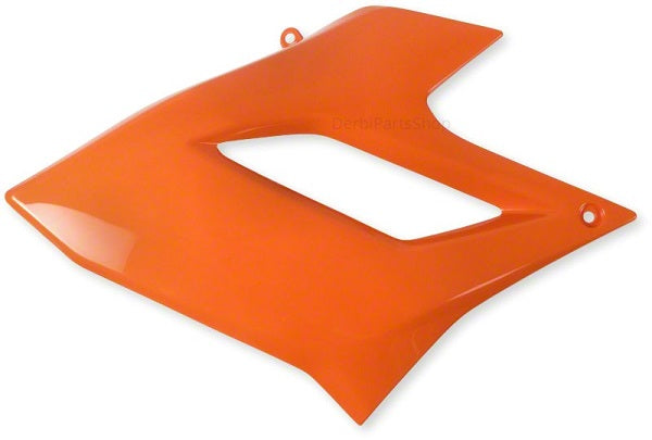 Derbi Senda DRD Racing radiateur kap links oranje