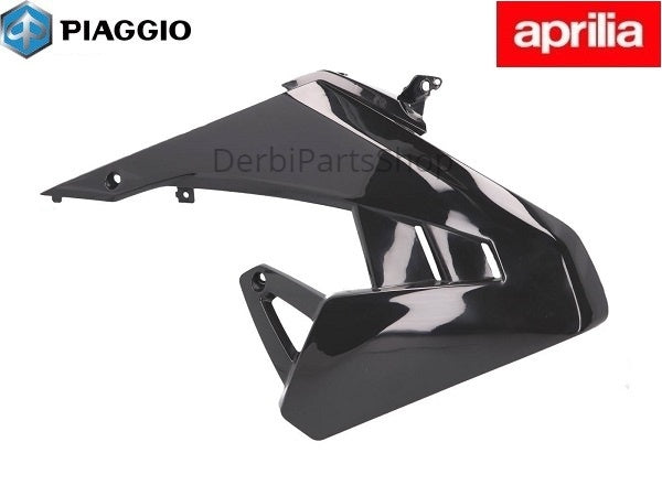 Radiateur kap rechts zwart Aprilia SX, RX 50 Euro4 2018>