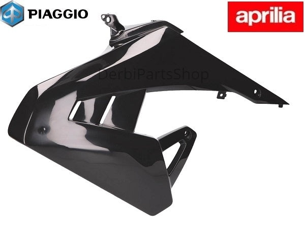Radiateur kap links zwart Aprilia SX, RX 50 Euro4 2018>