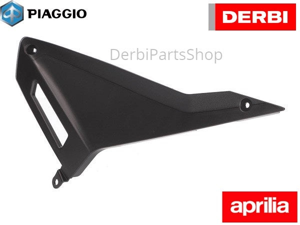 Voor kap rechts zwart Derbi Senda - Aprilia SX, RX - Gilera SMT, RCR 50 Euro4 2018> origineel