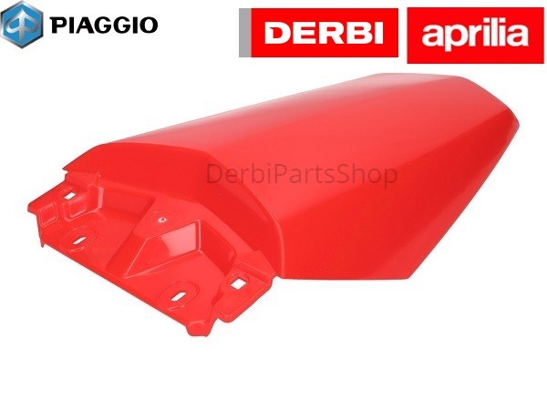 Achter kap rood Derbi Senda - Aprilia SX, RX - Gilera SMT, RCR 50 Euro4 2018> origineel