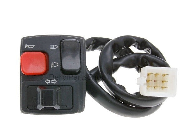 Stuurschakelaar links verlichting Derbi Senda/Aprilia SX 2005 - 2018