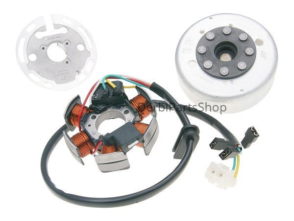 OEM Ducati stator ontsteking en vliegwiel set Derbi Senda/Aprilia SX NT 2006 - 2017