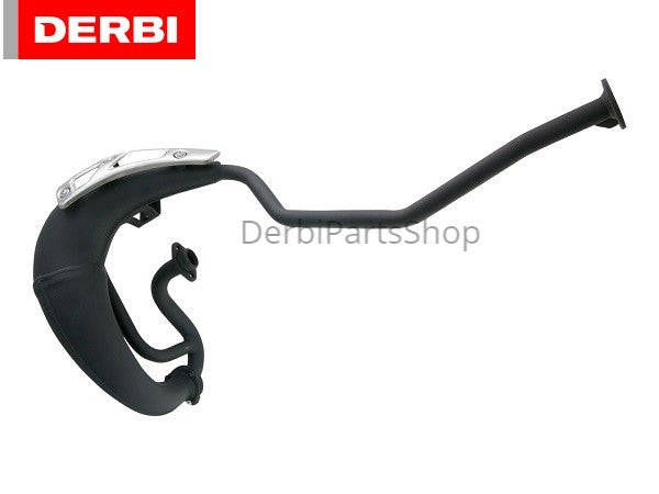 Derbi Senda / Aprilia SX,RX / Gilera SMT, RCR originele uitlaat zwart 2000 - 2027
