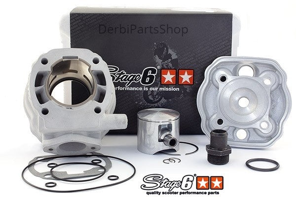 Stage6 77cc BigRacing cilinder kit Derbi/Gilera OT 2006<
