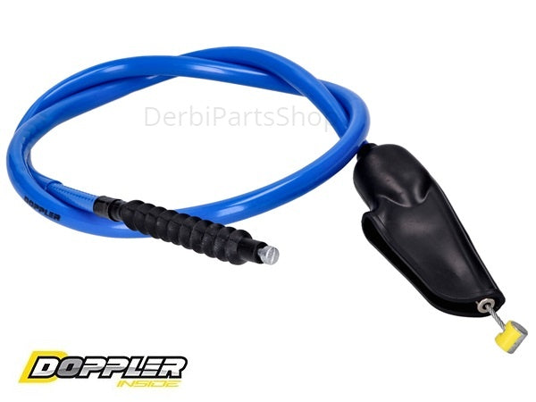 Doppler koppelingskabel Derbi Senda 2000 - 2006 blauw
