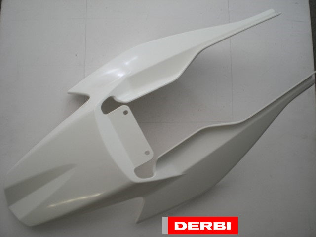 Derbi Senda DRD EVO 2008 - 2012 achterkap origineel wit