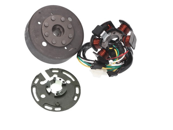 Ducati stator ontsteking en vliegwiel set Derbi Senda/Aprilia SX NT 2006 - 2017