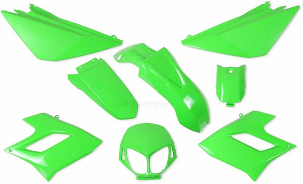 Kappenset groen 8-delig Derbi Senda DRD Racing 2006-2010