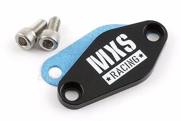 MXS oliepomp afdekplaat zwart Derbi OT & NT