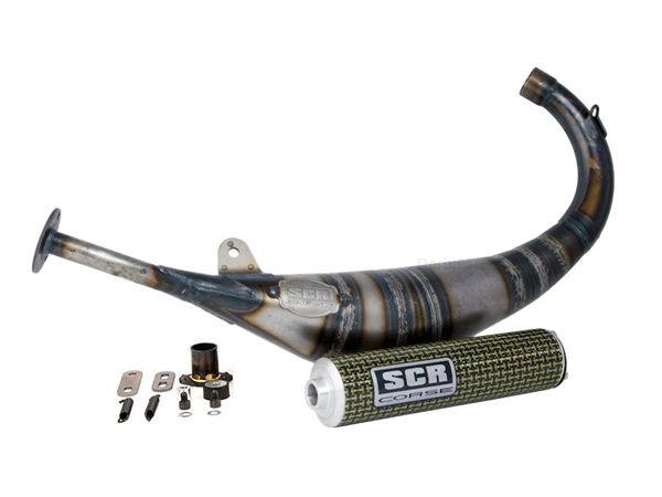 SCR Corse RacingLine70 uitlaat kevlar Derbi/Aprilia