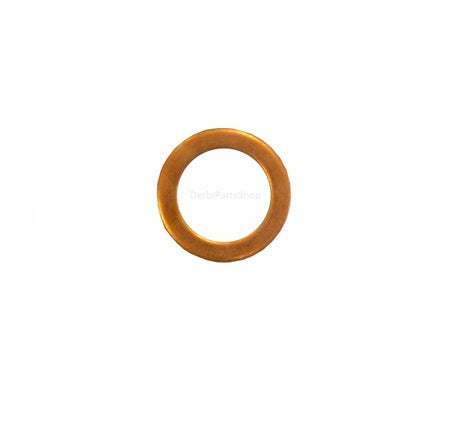 Banjobout ring koper 10x14x1.5mm