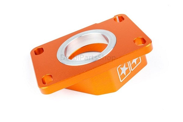 Stage6 R/T High-Flow 34mm spruitstuk oranje Derbi/AM6