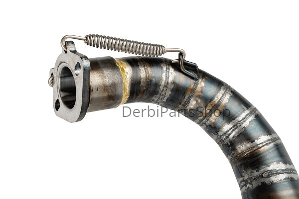 Stage6 R/T 80cc - 90cc uitlaat CNC zwart Derbi
