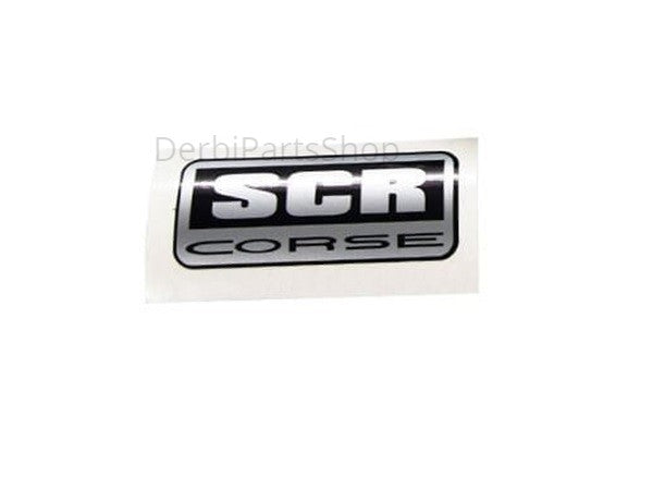 SCR Corse uitlaat demper sticker hittebestendig