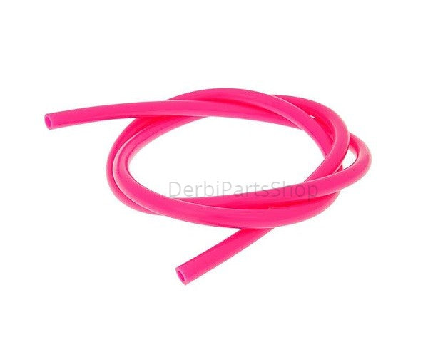 Benzine slang lengte 1m dikte 5mm roze universeel