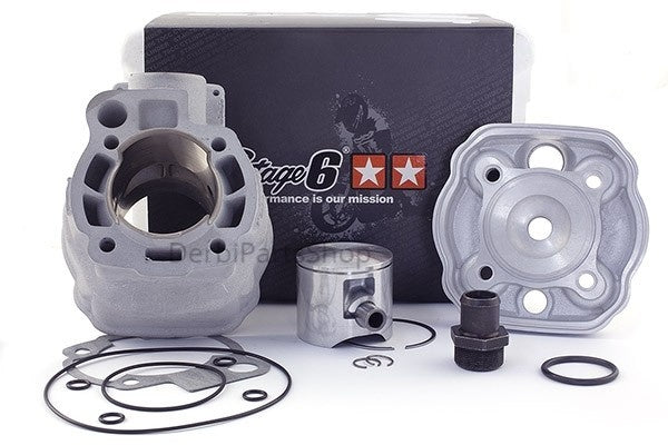 Stage6 77cc BigRacing cilinder kit Minarelli AM6