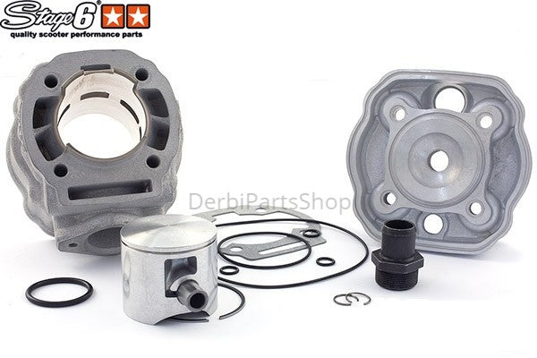 Stage6 77cc BigRacing cilinder kit Derbi/Aprilia NT 2006>