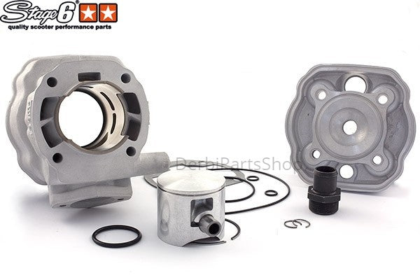 Stage6 77cc BigRacing cilinder kit Derbi/Gilera OT 2006<