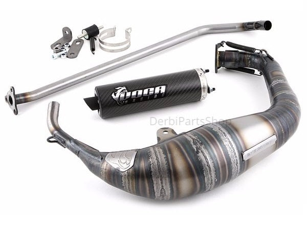 VOCA Racing 80cc uitlaat Derbi GPR/Aprilia RS