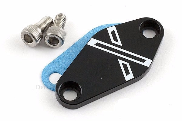 MXS oliepomp afdekplaat ''X zwart'' Derbi OT & NT