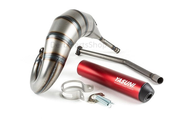 Yasuni Cross HM uitlaat red MAX Derbi Senda/Aprilia SX 50