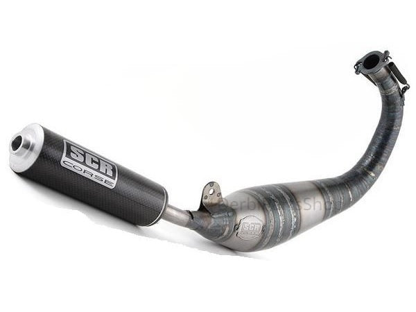 SCR Corse RacingLine 85-90cc uitlaat Carbon Derbi/Aprilia