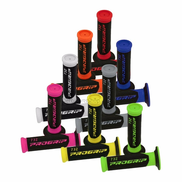 ProGrip ''732'' handvatten set 22mm blauw/zwart