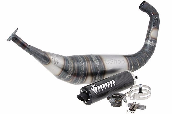 VOCA Racing 90cc uitlaat onderlangs Derbi/Aprilia