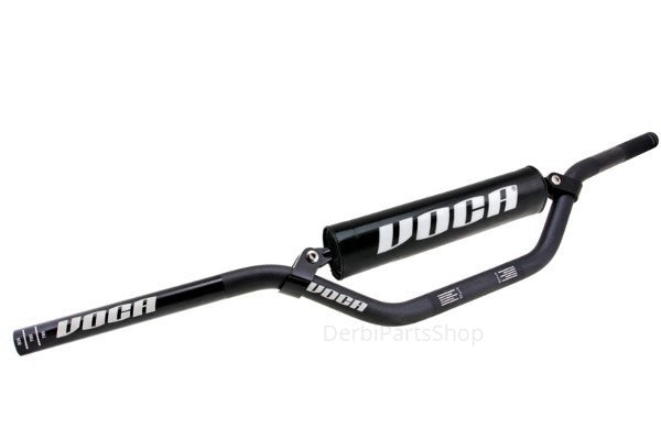 VOCA Racing 22mm aluminium stuur zwart + stuurrol zwart