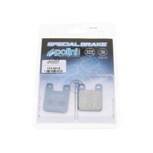 Polini for race remblokken set organic Derbi/Aprilia