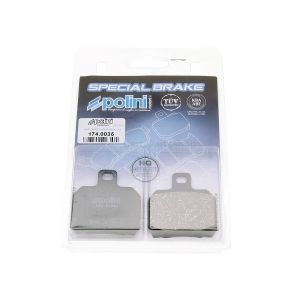 Polini for race remblokken set organic Derbi Senda DRD/GPR