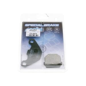 Polini for race remblokken set organic Derbi Senda DRD/Aprilia SX