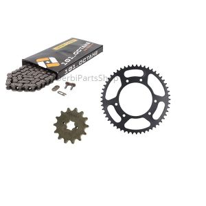 101octane 13/53 ketting set Derbi Senda/Aprilia SX