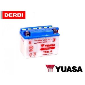 Yuasa 12v 4Ah accu 112x68x90mm origineel (excl accuzuur)