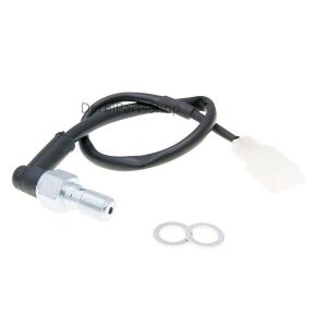 Aftermarket remlicht sensor achter Derbi/Aprilia M10x1 hoek