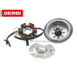 OEM Ducati stator ontsteking en vliegwiel set Derbi GPR/Aprilia RS NT 2006>