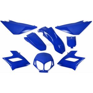 Kappenset blauw 8-delig Derbi Senda DRD Racing 2006-2010