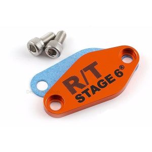 Stage6 R/T oliepomp afdekplaat oranje Derbi OT & NT