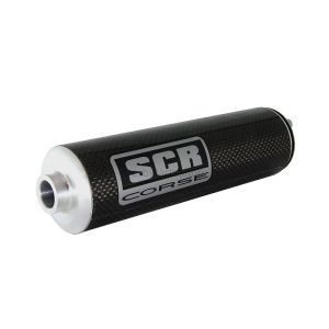 SCR Corse carbon einddemper 200mm