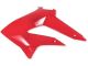 Derbi Senda DRD X-Treme radiateur kap links rood