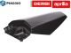 Achter kap zwart Derbi Senda - Aprilia SX, RX - Gilera SMT, RCR 50 Euro4 2018>