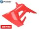 Radiateur kap links rood Derbi Senda - Gilera SMT, RCR 50 Euro4 2018>