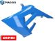 Radiateur kap links blauw Derbi Senda - Gilera SMT, RCR 50 Euro4 2018>