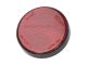 Kentekenplaat houder reflector rood 55mm universeel