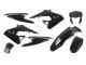 Kappenset 8-delig zwart Aprilia SX, RX 50 Euro4 2018>