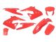 Kappenset 8-delig rood Aprilia SX, RX 50 Euro4 2018>
